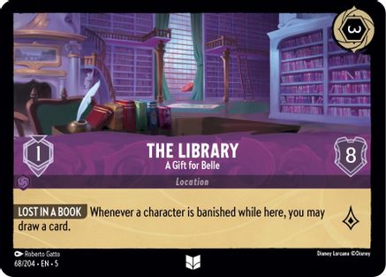 (068/204)  The Library - A Gift for Belle - Shimmering Skies  Normal