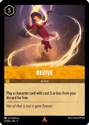 (027/204)  Revive - Shimmering Skies  Cold Foil