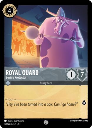 Royal Guard - Bovine Protector (175/204) - Shimmering Skies