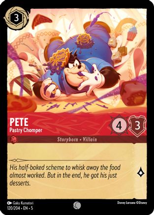 (120/204)  Pete - Pastry Chomper - Shimmering Skies  Cold Foil