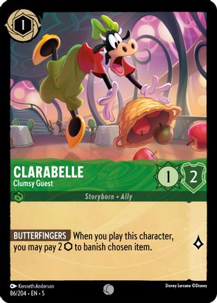 Clarabelle - Clumsy Guest (86/204) - Shimmering Skies Cold Foil