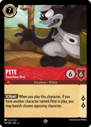 (116/204)  Pete - Steamboat Rival - Shimmering Skies  Normal