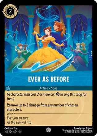 (162/204)  Ever as Before - Shimmering Skies  Cold Foil