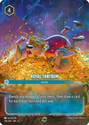 Royal Tantrum (Enchanted) (219/204) - Shimmering Skies Holofoil