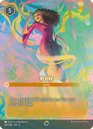 (207/204)  Revive (Enchanted) - Shimmering Skies  Holofoil