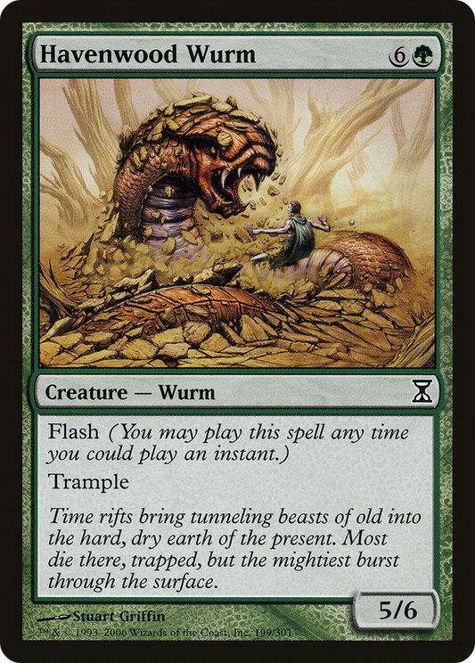 Havenwood Wurm (TSP-199) - Time Spiral