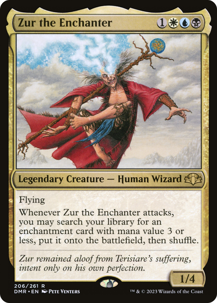 Zur the Enchanter (DMR-206) - Dominaria Remastered