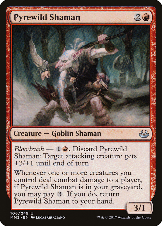 Pyrewild Shaman (MM3-106) - Modern Masters 2017