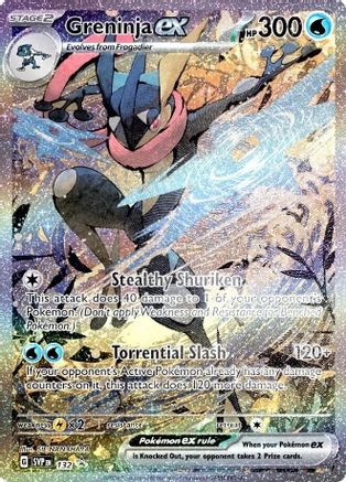 Greninja ex (132) - SV Scarlet & Violet Promo Cards Holofoil - Promo