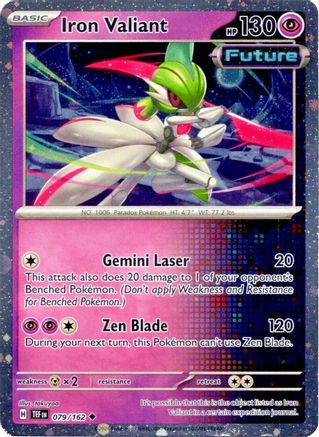 Iron Valiant 079/162 - Miscellaneous Cards & Products Holofoil - Uncommon