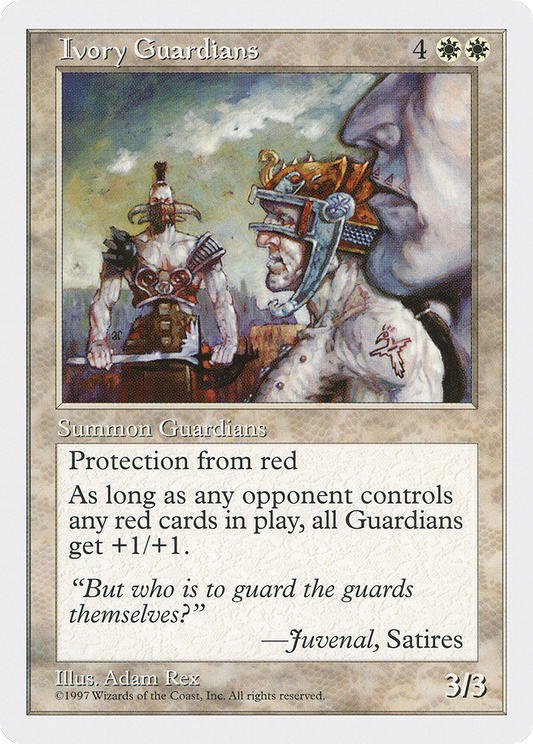 Ivory Guardians (5ED-040) - Fifth Edition