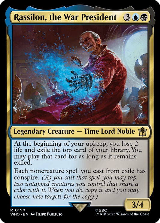 Rassilon, the War President (WHO-150) - Doctor Who Foil