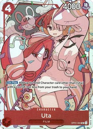 (OP01-005) Uta - OP01-005 (Premium Card Collection -Uta-) - One Piece Promotion Cards Foil