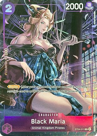 (ST04-011) Black Maria (Premium Card Collection -BANDAI CARD GAMES Fest. 23-24 Edition-) - One Piece Promotion Cards Foil
