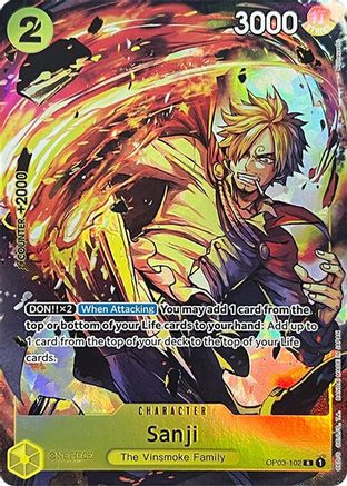 (OP03-102) Sanji (Premium Card Collection -BANDAI CARD GAMES Fest. 23-24 Edition-) - One Piece Promotion Cards Foil