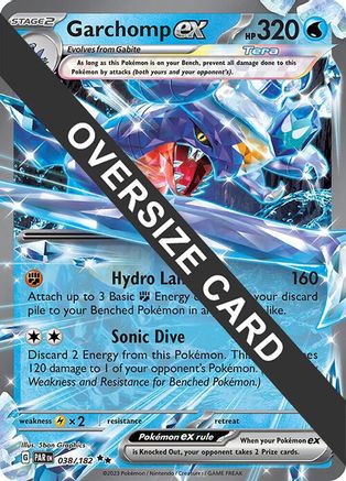 Garchomp ex (38/182) - Jumbo Cards Holofoil - Promo