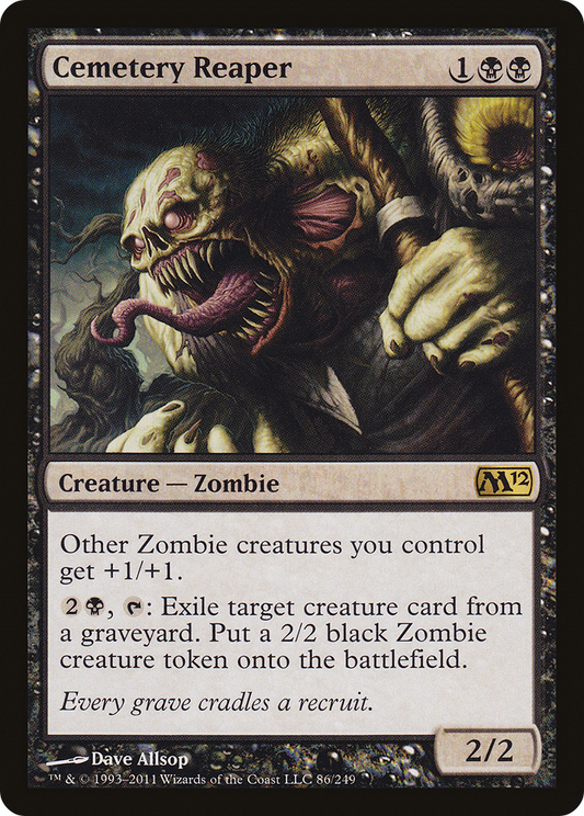 Cemetery Reaper (M12-086) - Magic 2012 Foil