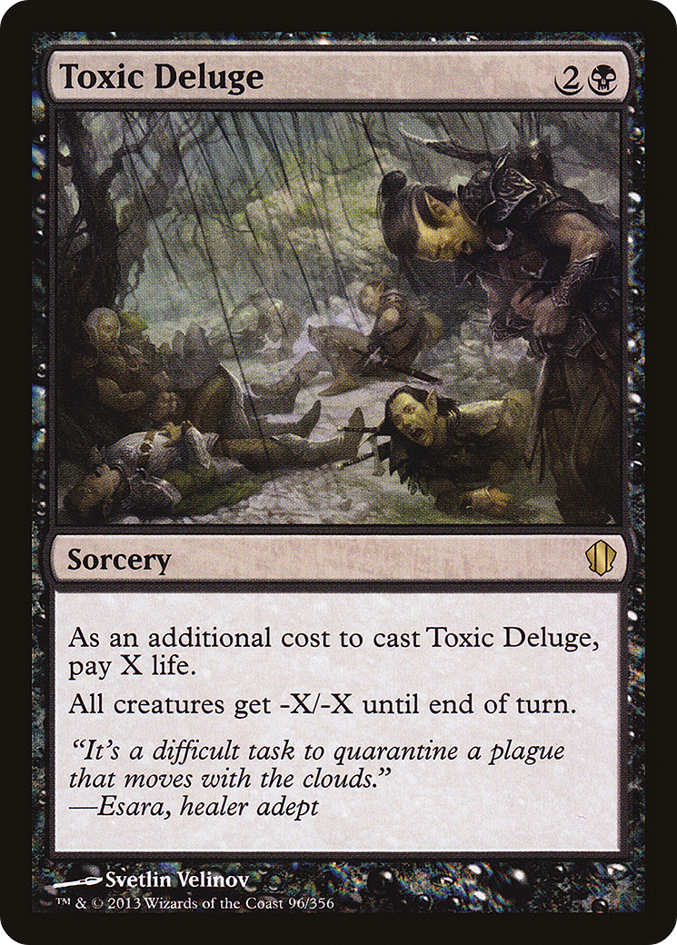 Toxic Deluge (C13-096) - Commander 2013