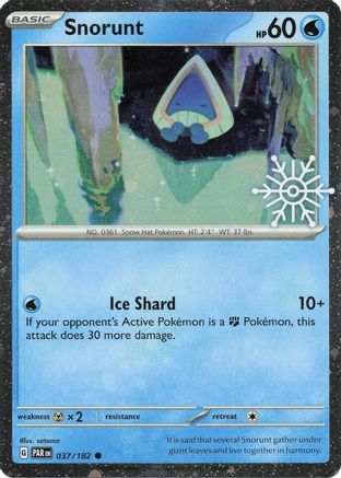 Snorunt (Holiday Calendar) (37/182) - Miscellaneous Cards & Products Holofoil - Common