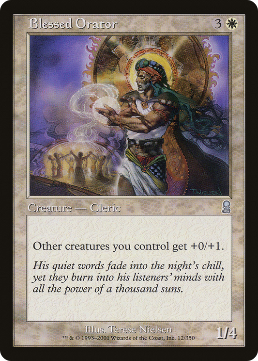 Blessed Orator (ODY-012) - Odyssey Foil