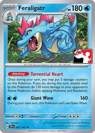 Feraligatr 41 - Prize Pack Series Cards