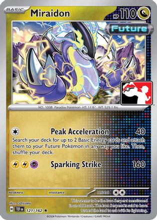 Miraidon 121 - Prize Pack Series Cards