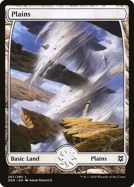 Plains (ZNR-267) - Zendikar Rising: (Full Art) Foil