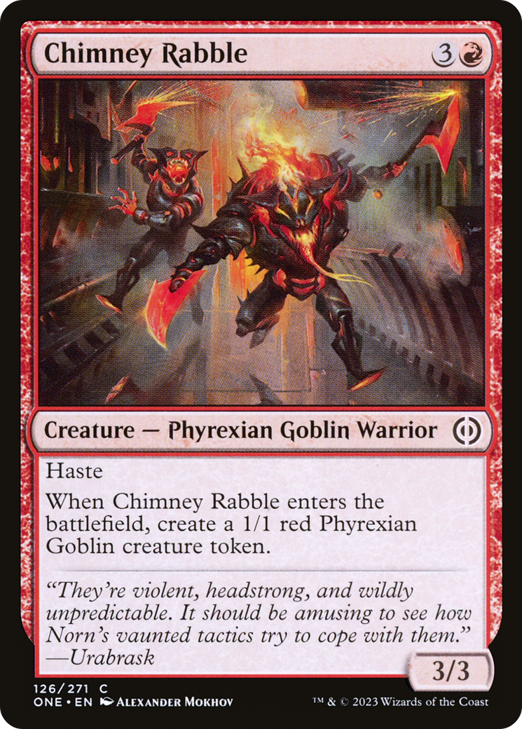 Chimney Rabble (ONE-126) - Phyrexia: All Will Be One