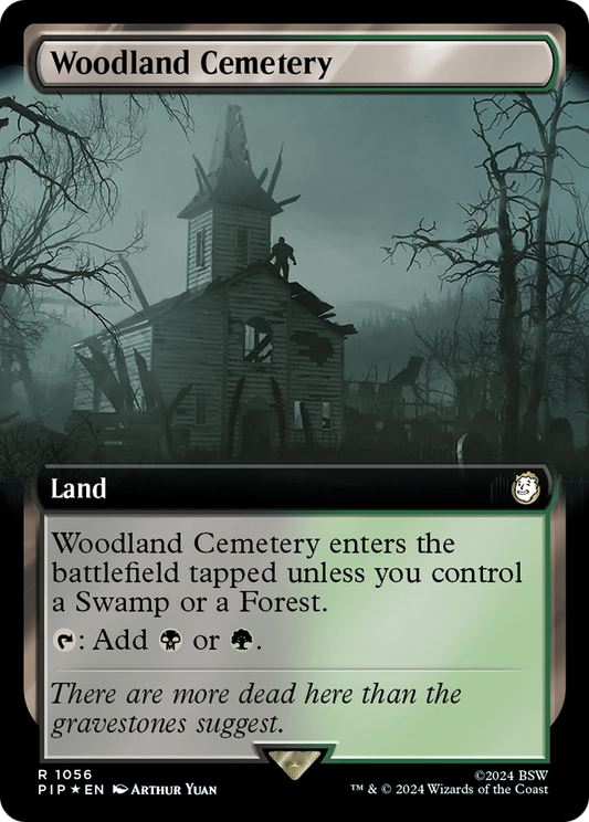 Woodland Cemetery (PIP-1056) - Fallout: (Extended Art) Foil