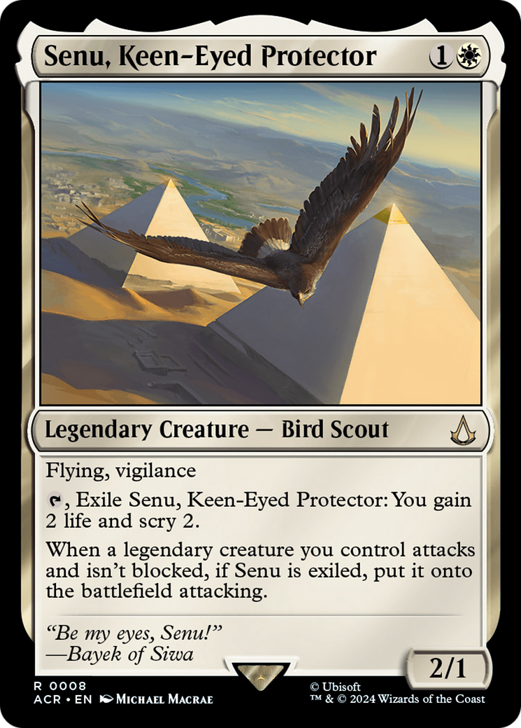 Senu, Keen-Eyed Protector (ACR-008) - Assassin's Creed