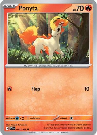 Ponyta 19 - SV07 Stellar Crown