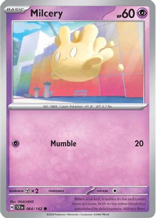 Milcery (64/142) - SV07 Stellar Crown  - Common
