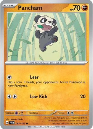 Pancham (85/142) - SV07 Stellar Crown Reverse Holofoil - Common
