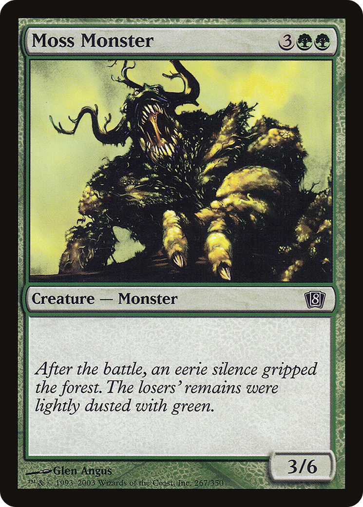 Moss Monster (8ED-267★) - Eighth Edition Foil