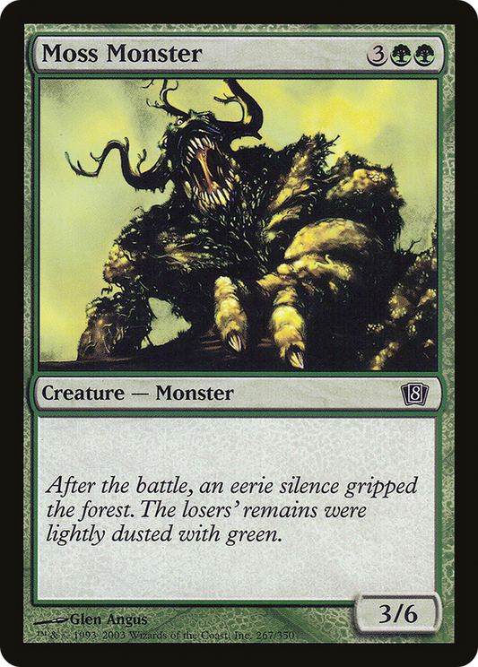 Moss Monster (8ED-267★) - Eighth Edition Foil