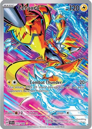 Zeraora 151 - SV07 Stellar Crown Holofoil