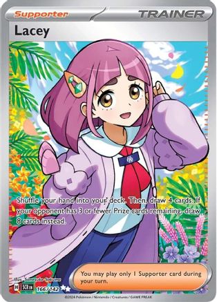 Lacey (166/142) - SV07 Stellar Crown Holofoil - Ultra Rare
