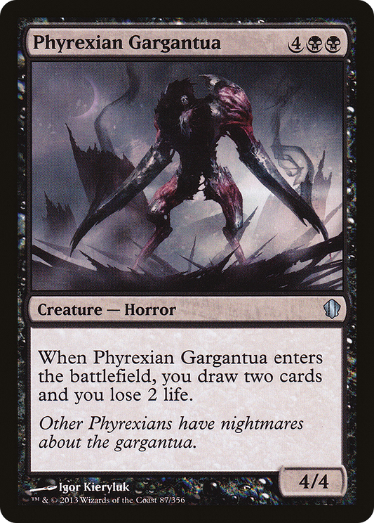 Phyrexian Gargantua (C13-087) - Commander 2013