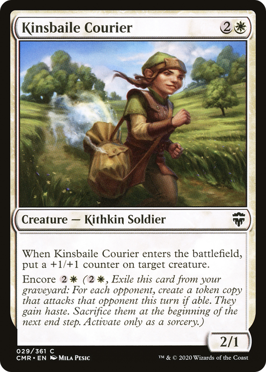 Kinsbaile Courier (CMR-029) - Commander Legends Foil