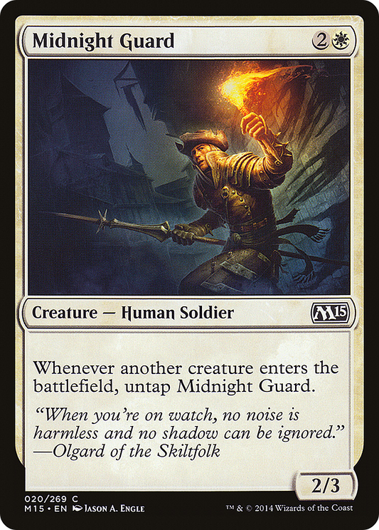 Midnight Guard (M15-020) - Magic 2015 Foil