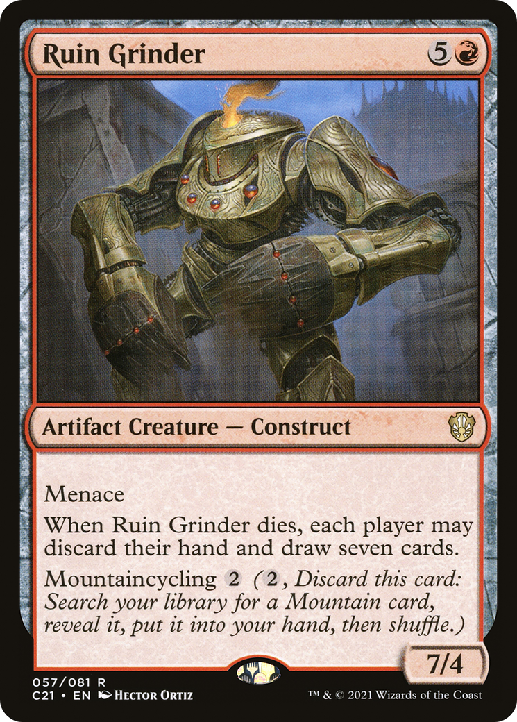 Ruin Grinder (C21-057) - Commander 2021