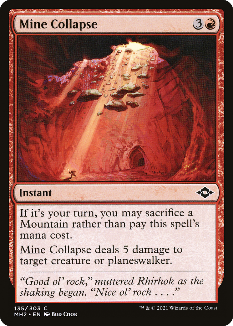 Mine Collapse (MH2-135) - Modern Horizons 2 Foil