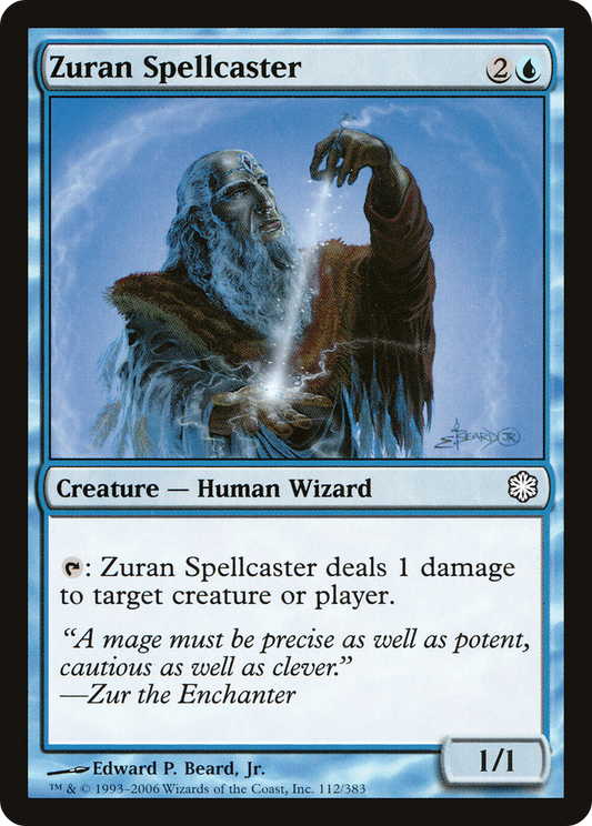 Zuran Spellcaster (CST-112) - Coldsnap Theme Decks