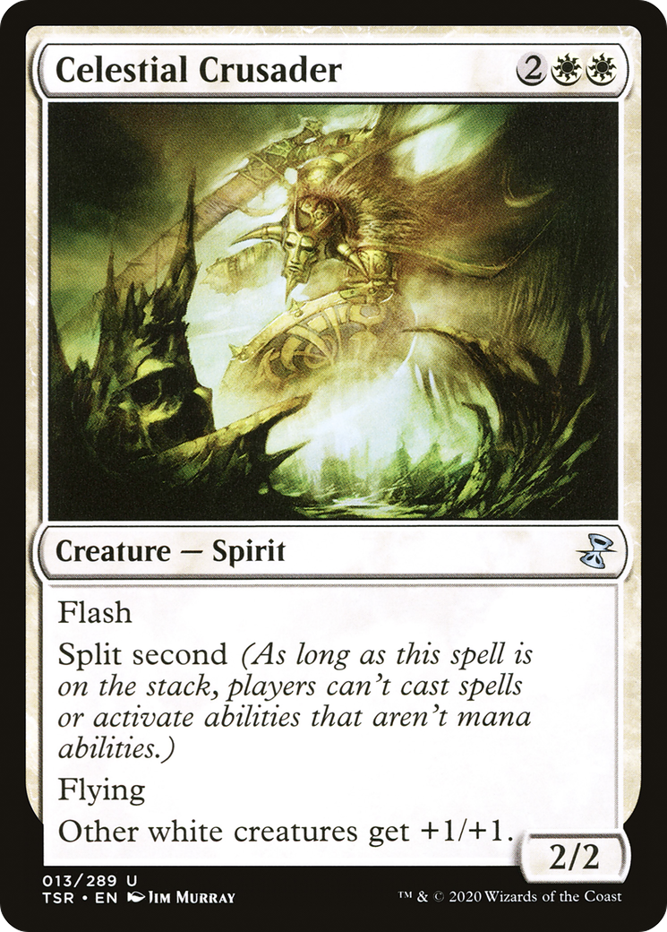 Celestial Crusader (TSR-013) - Time Spiral Remastered Foil