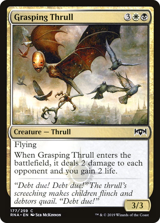 Grasping Thrull (RNA-177) - Ravnica Allegiance