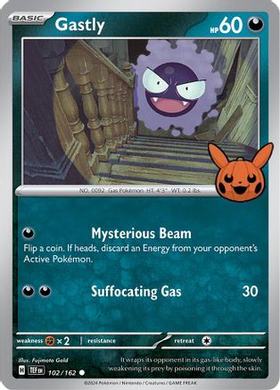 Gastly - 102/162 102 - Trick or Trade BOOster Bundle 2024