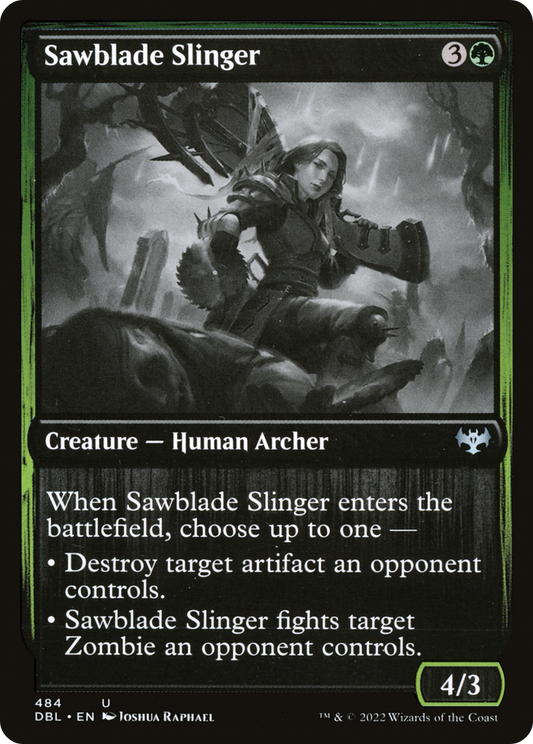 Sawblade Slinger (DBL-484) - Innistrad: Double Feature