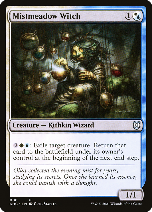 Mistmeadow Witch (KHC-088) - Kaldheim Commander