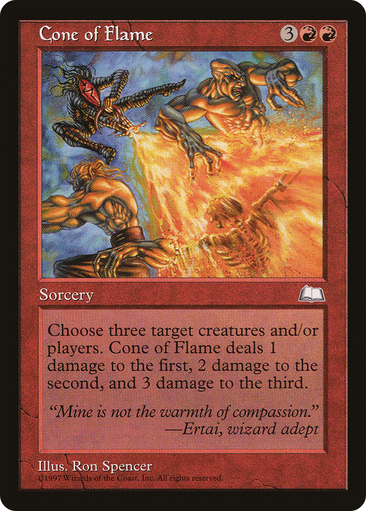 Cone of Flame (WTH-095) - Weatherlight