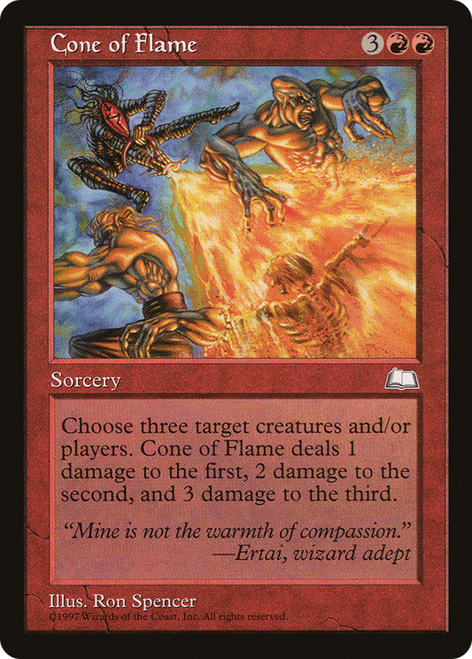 Cone of Flame (WTH-095) - Weatherlight